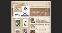 Desktop Screenshot of beyondpetsittingny.com